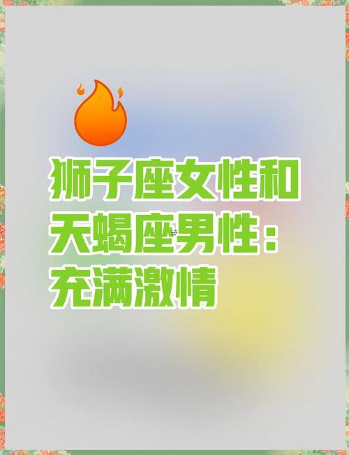 獅子座女配對(duì)星座男