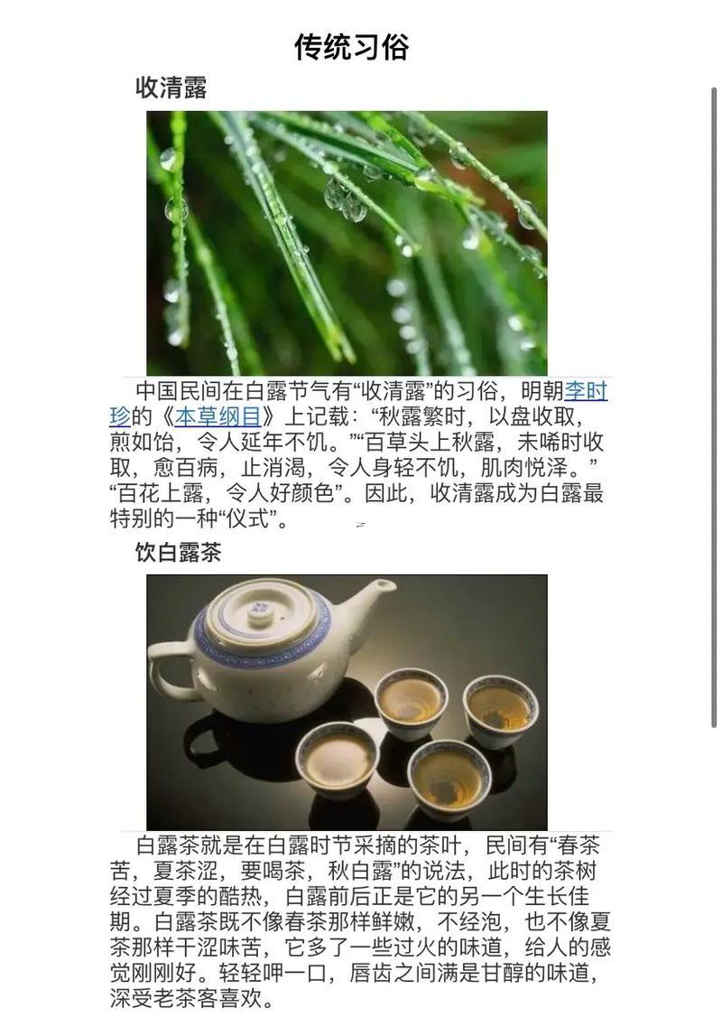白露節(jié)氣
