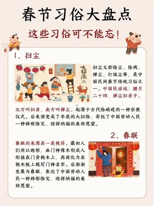 春節(jié)得節(jié)日風(fēng)俗有那些