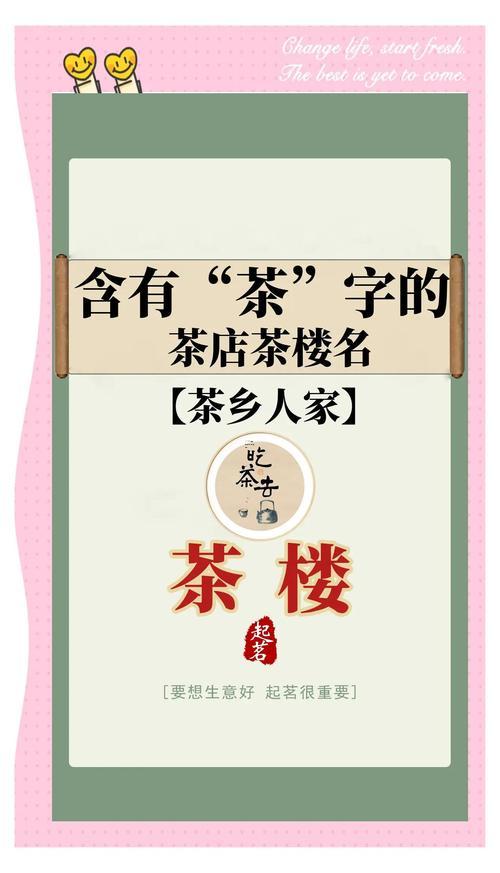 茶館名字大全