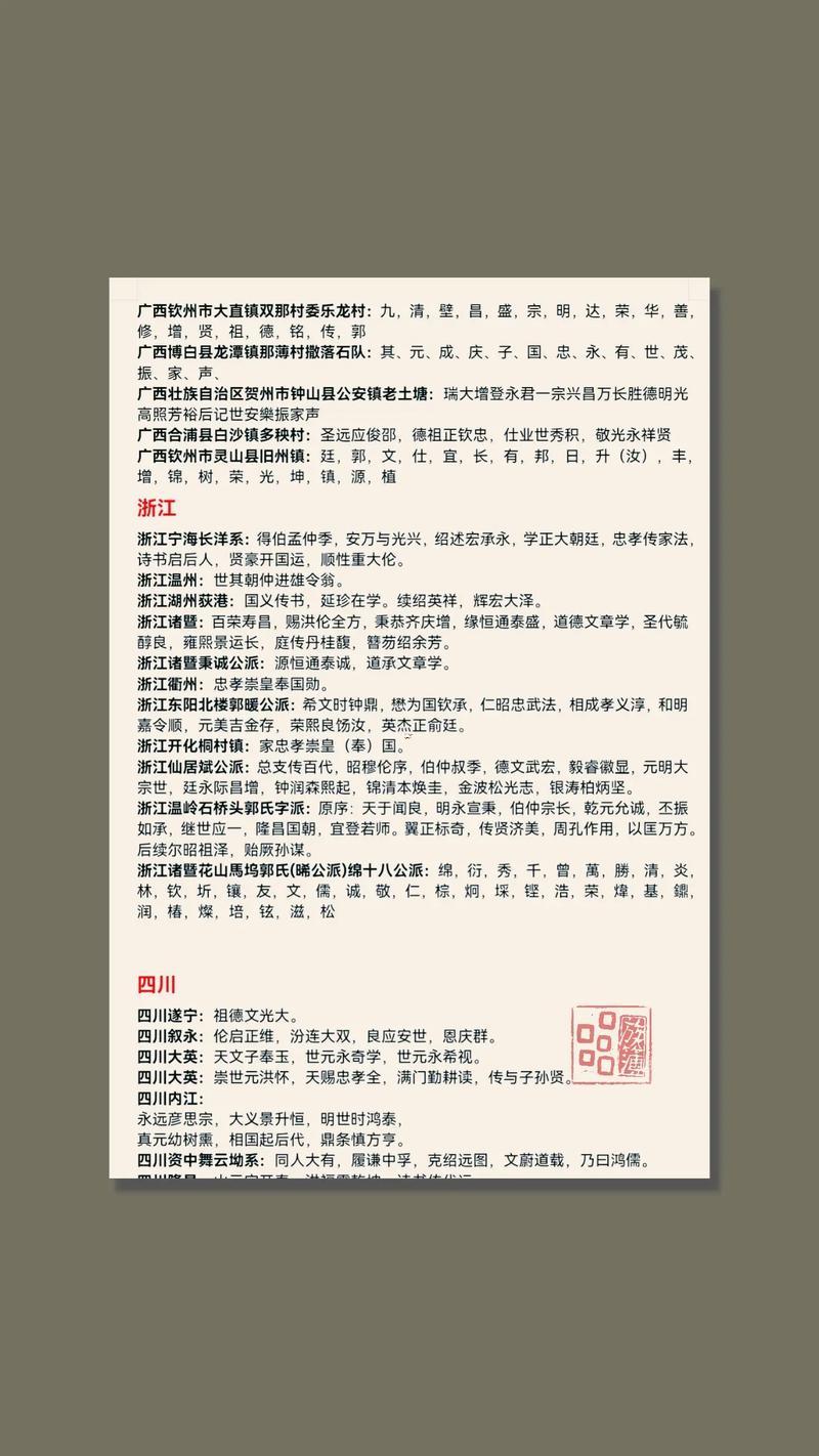 郭姓取名