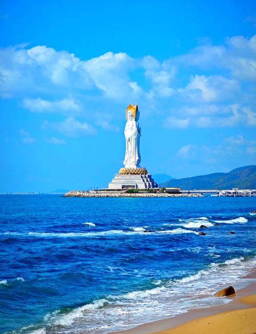 海南南海觀音開光奇觀