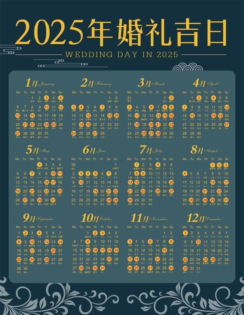 2025年11月訂婚好日子