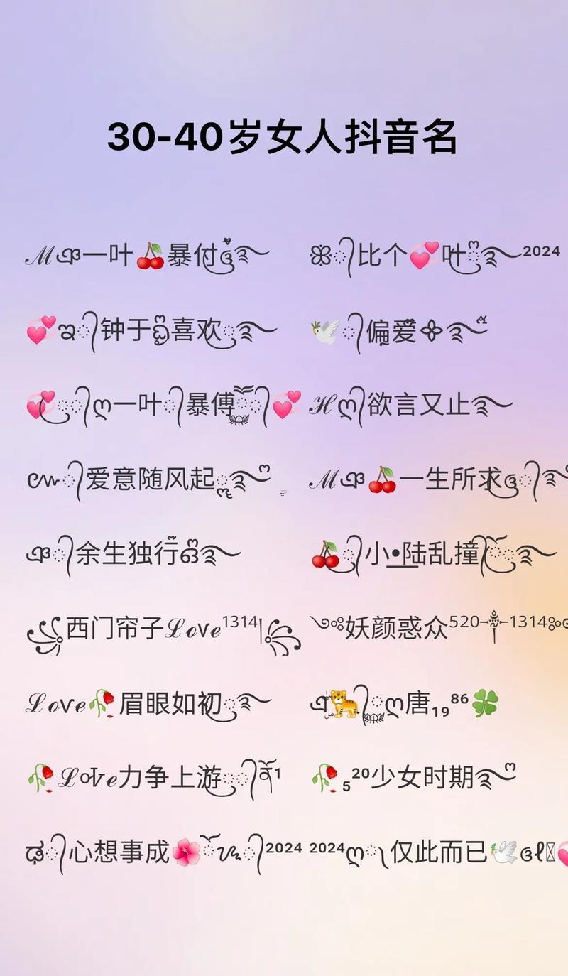 2020抖音最火網名