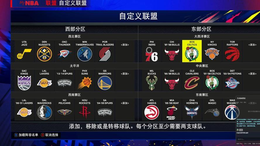 nba2konline俱樂部名字