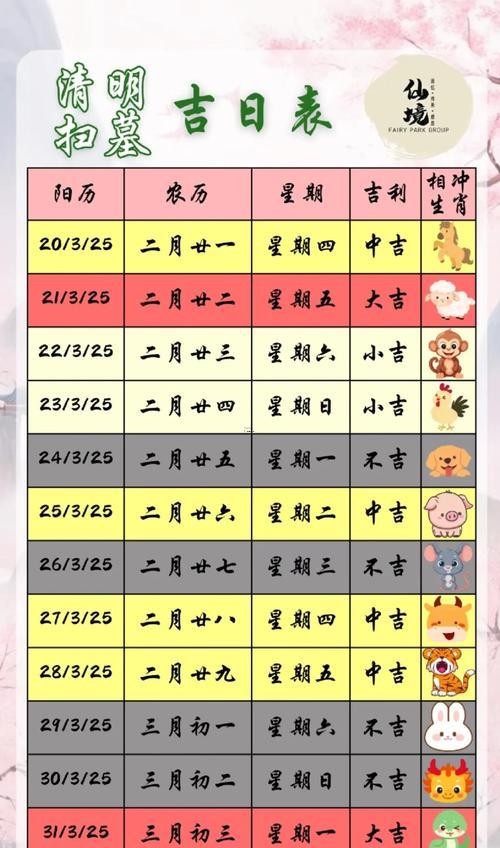 2026年12月份適合掃墓的吉日