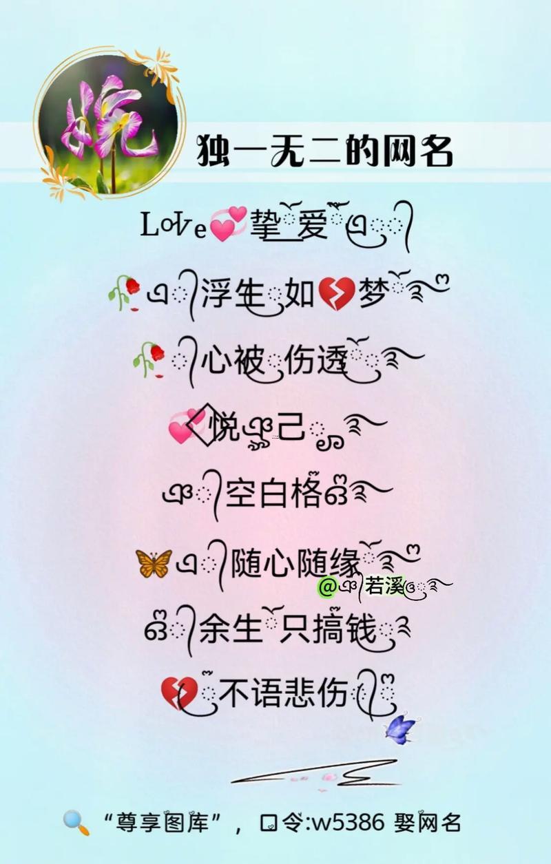 個(gè)性角色名