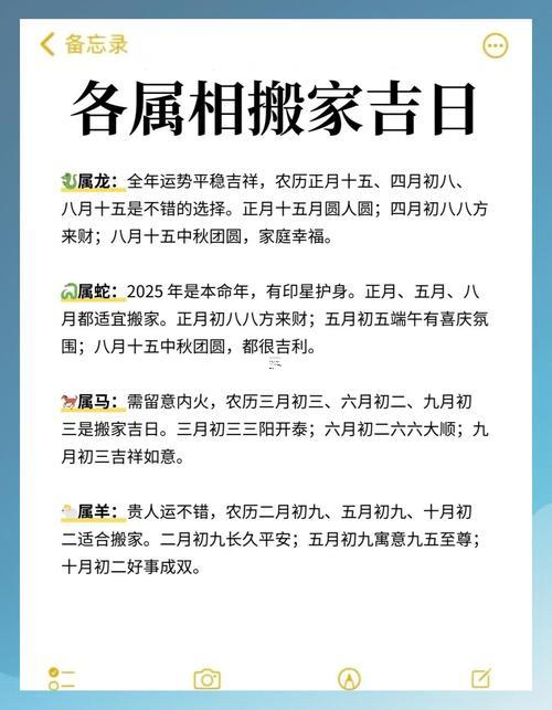 2025年9月搬家吉日查詢