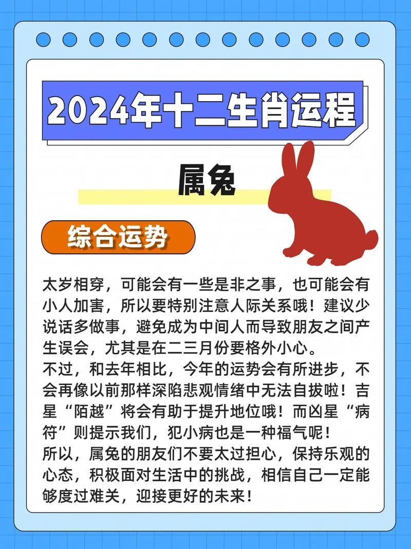 屬兔運程