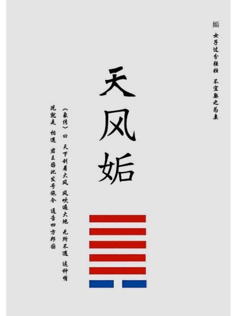 周易天風姤卦