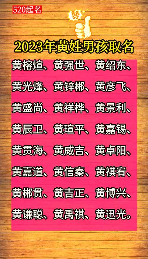 四字名字男孩