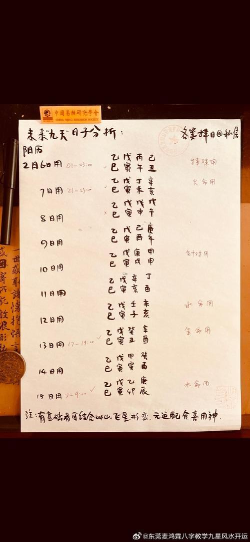 4月求嗣吉日一覽表