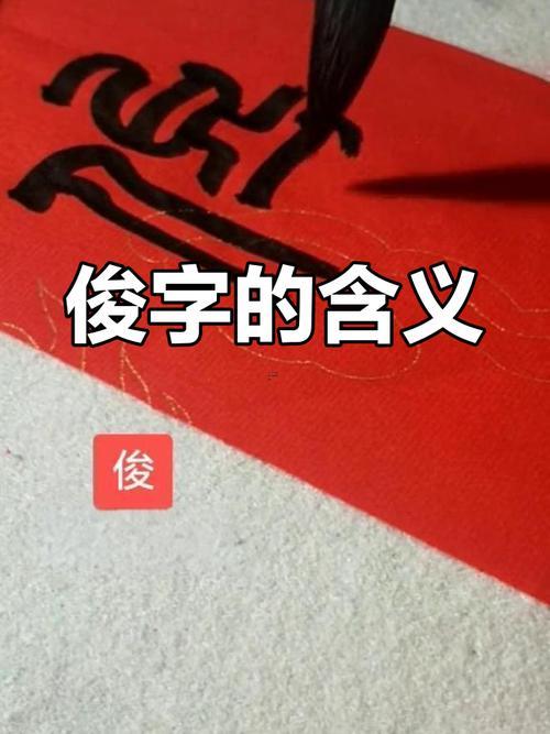 俊什么意思