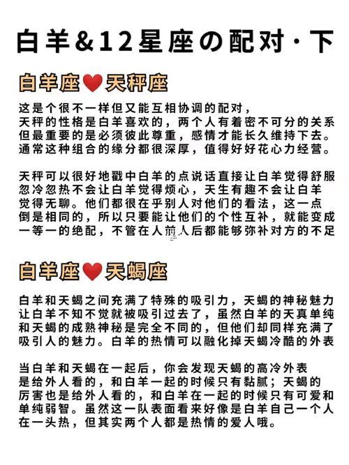 白羊的死對(duì)頭是誰