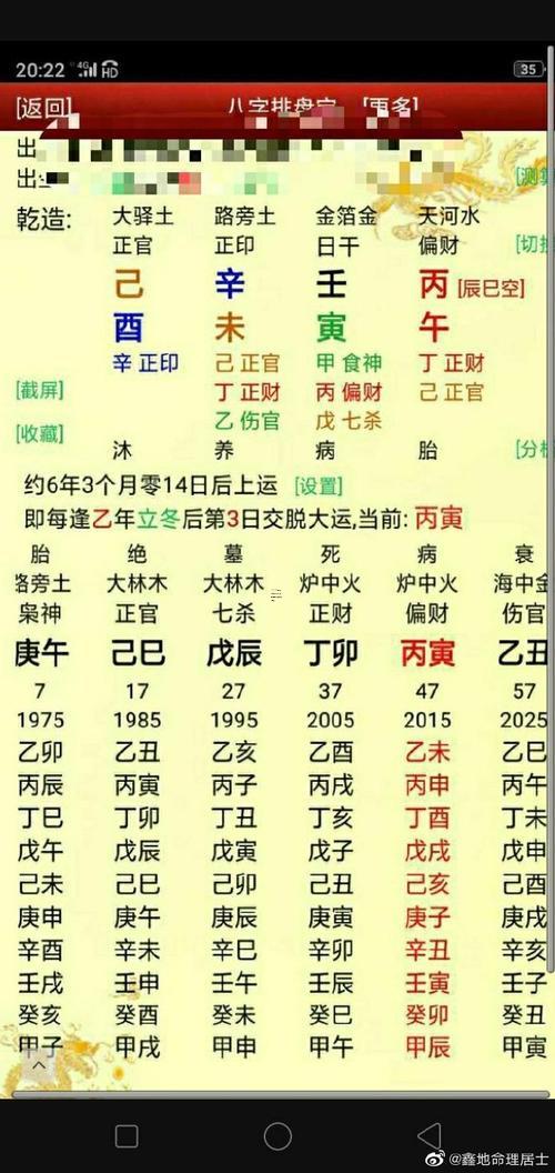 免費算命八字算命算命大全