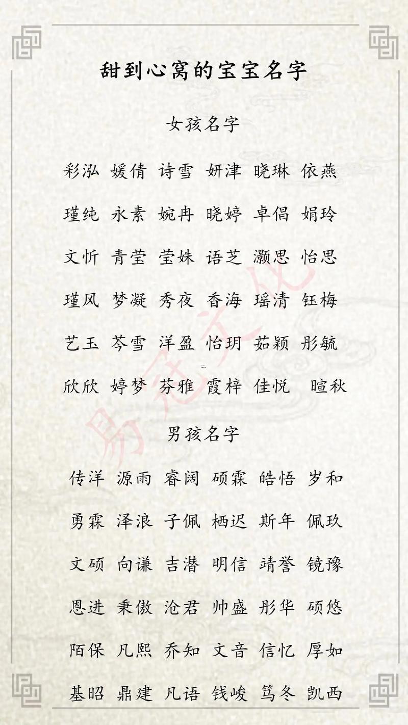 名字取名