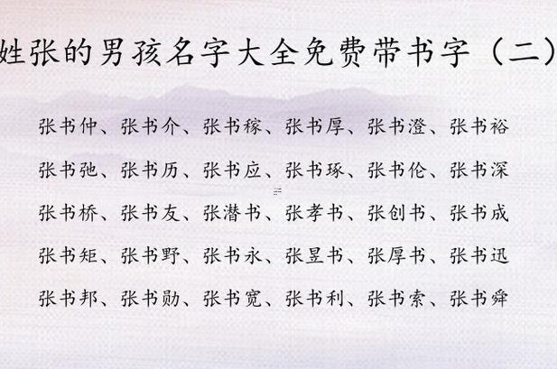 好聽(tīng)男孩的名字