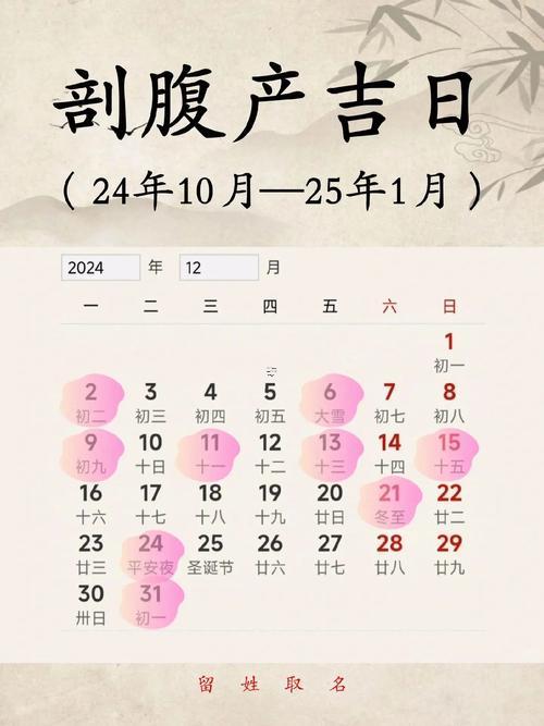 剖腹產(chǎn)吉日選擇
