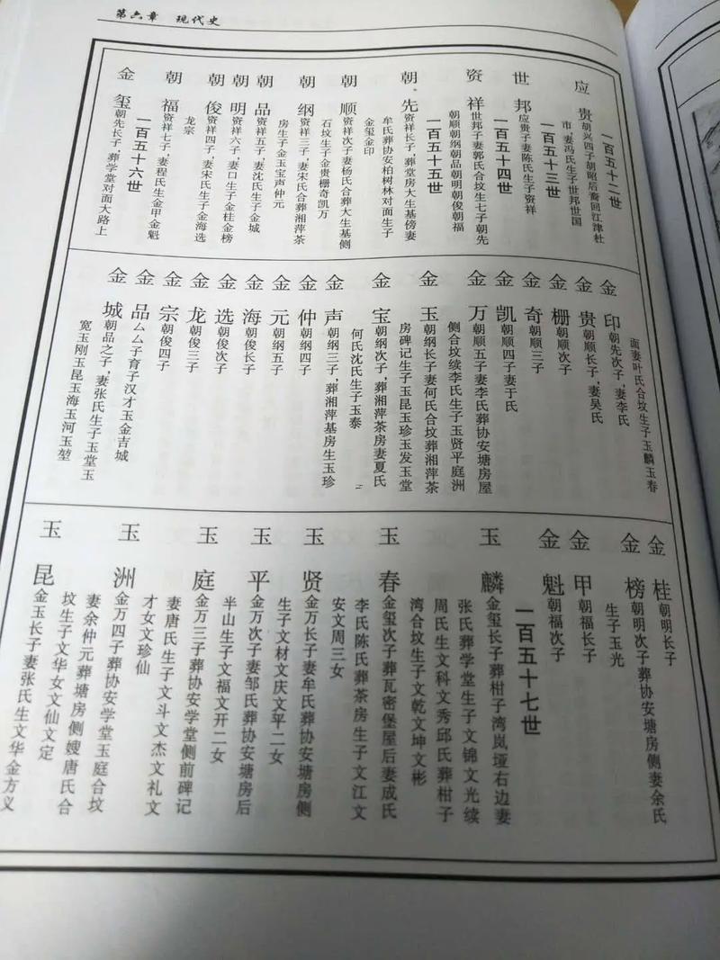 胡氏家譜