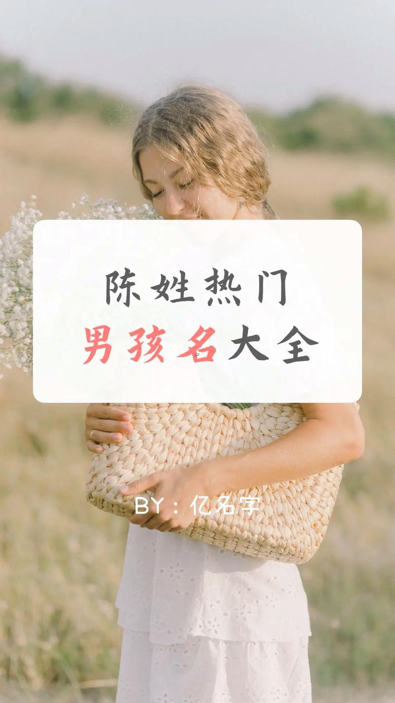 陳姓男孩名字