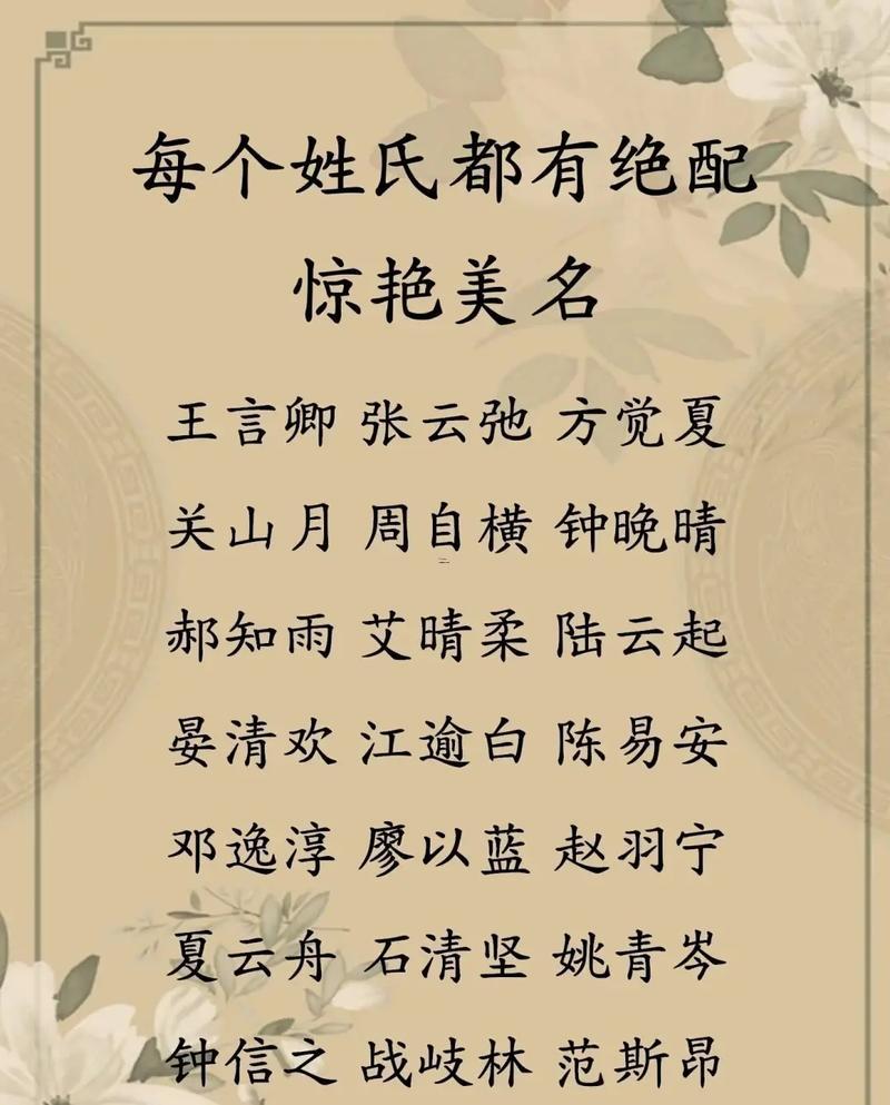 起名女孩