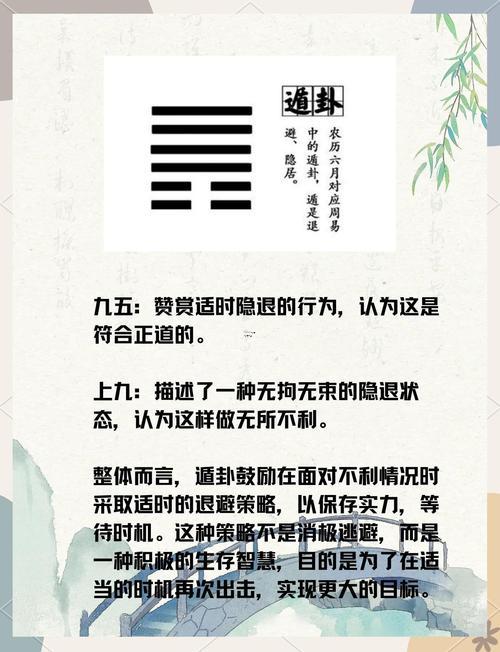 遁卦詳解