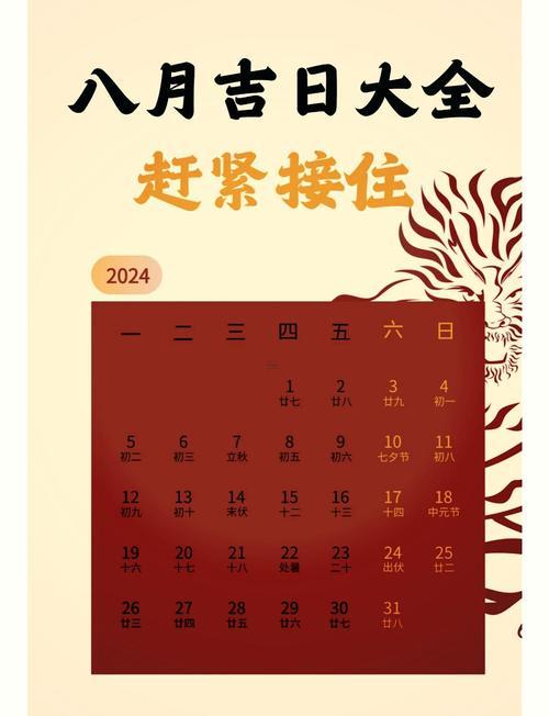 2025提車8月黃道吉日