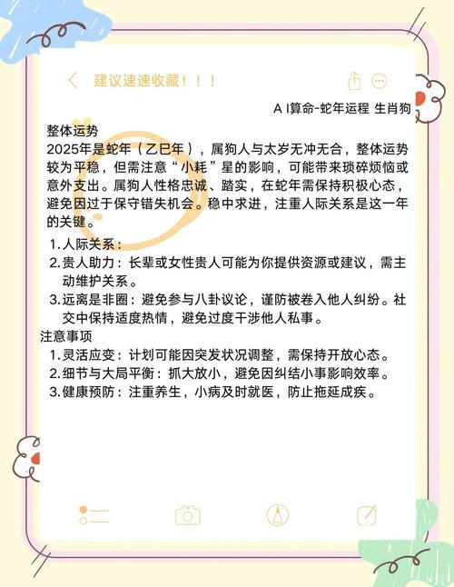 屬狗的2025年運勢怎么
