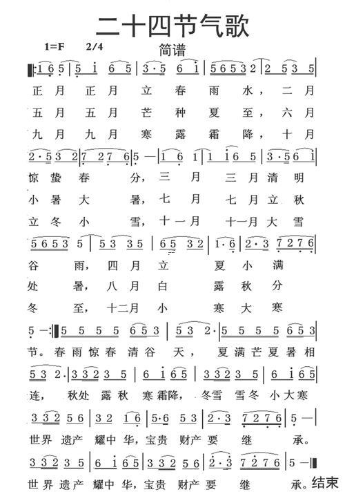背誦二十四節(jié)氣歌