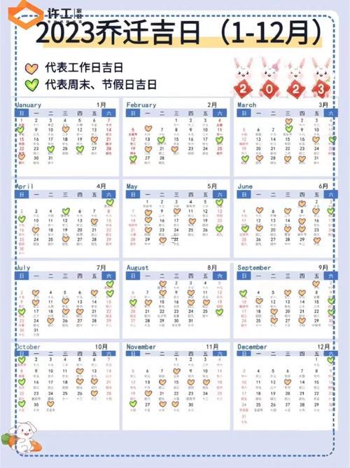 2026年十二月宜搬家的日子