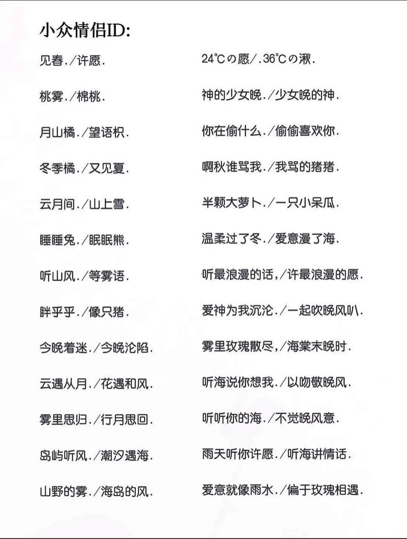 情侶傷感網(wǎng)名