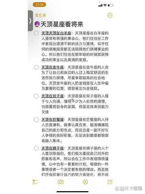 天頂星座關鍵嗎