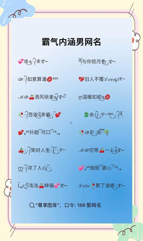 2020最潮網(wǎng)名