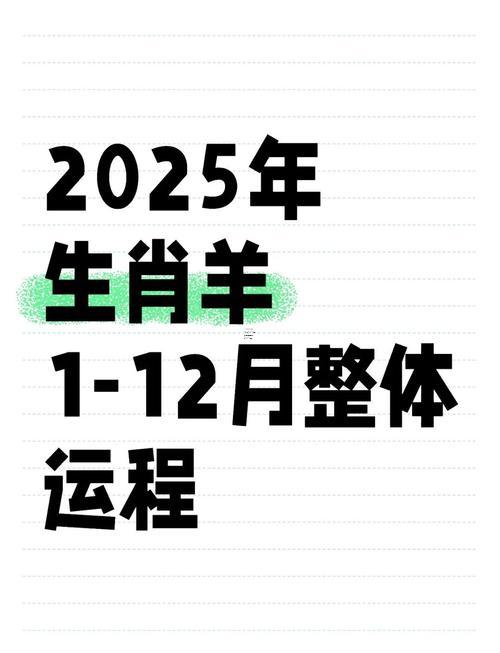 1991年屬羊2025年運勢及運程每月運程