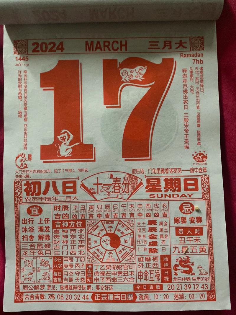 黃歷1988年的黃道吉日