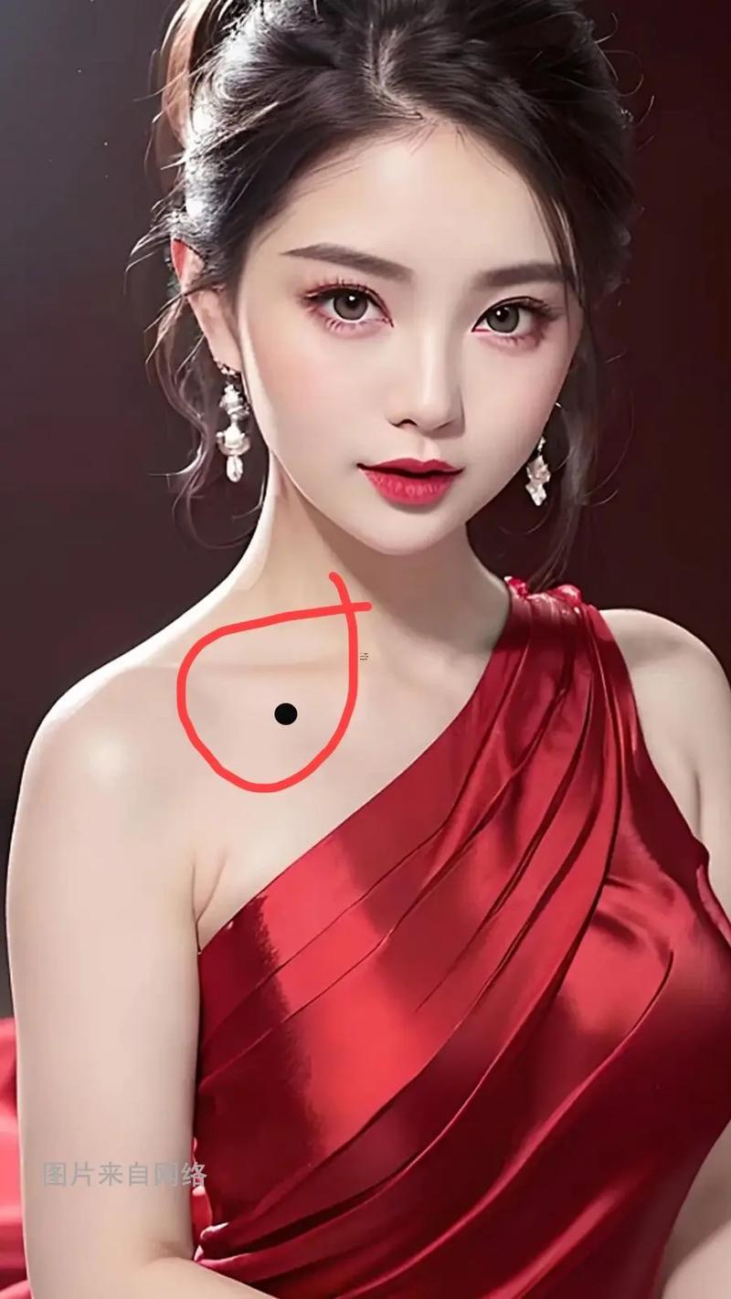 右鎖骨有痣的女人