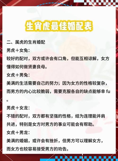 女屬蛇婚配男屬虎