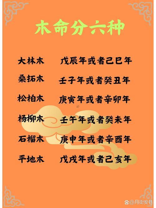 木五行的人物特點(diǎn)