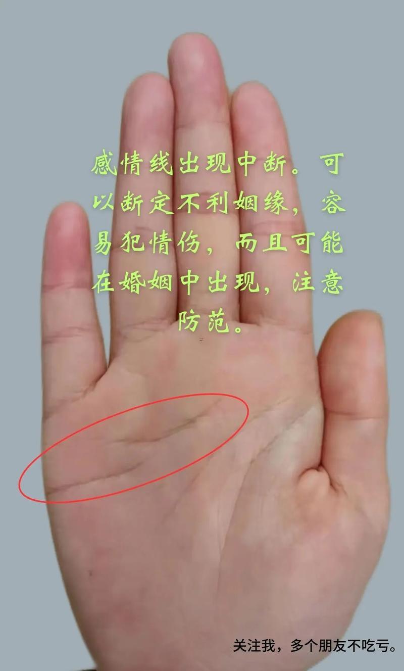 川字掌紋