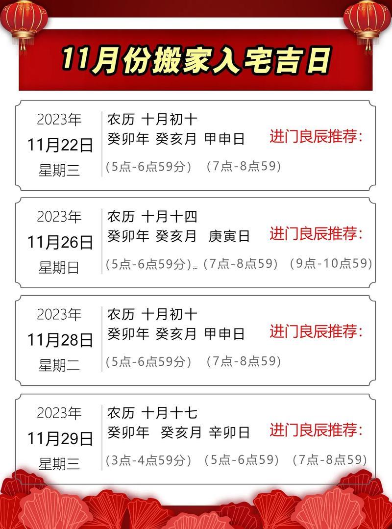今年臘月最好吉日