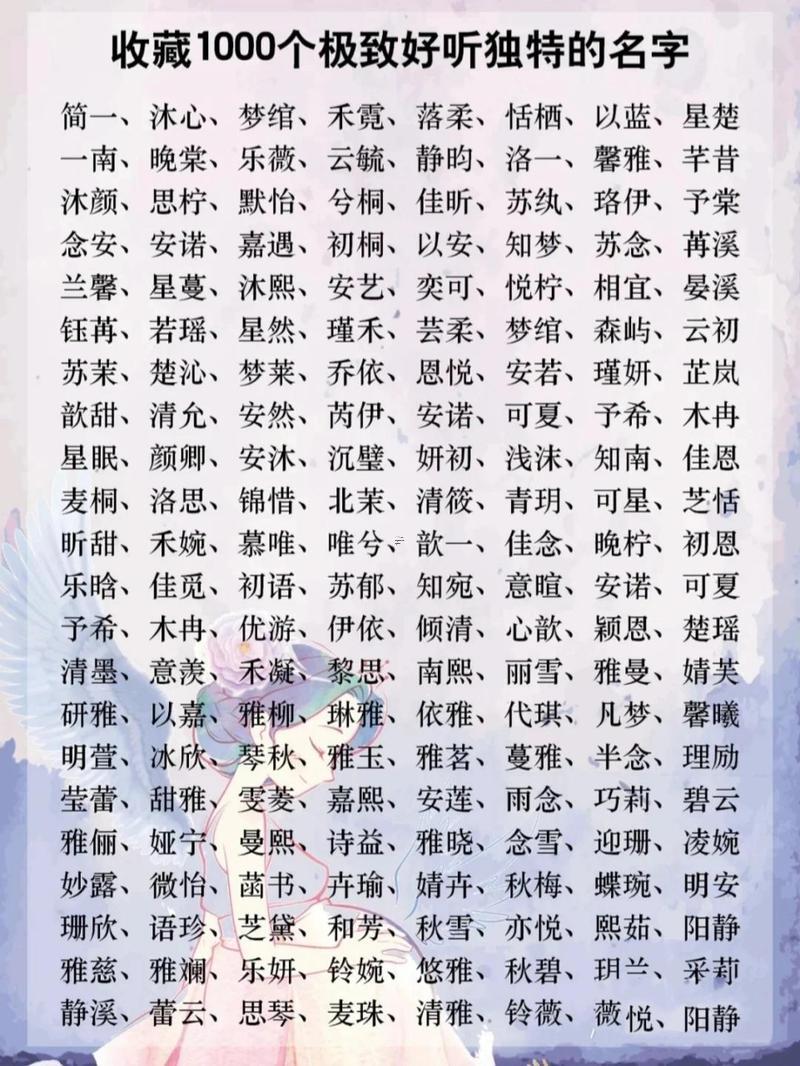 起名字能用兩個(gè)字嗎