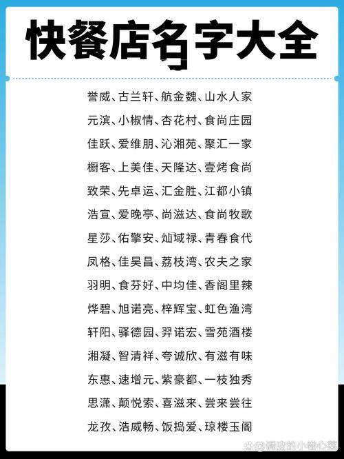 起名大全店鋪
