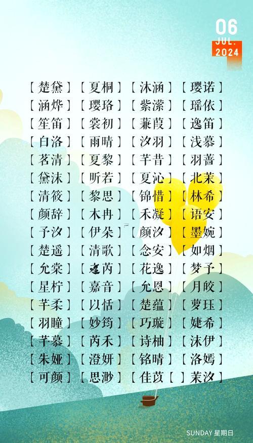 可愛女生名字