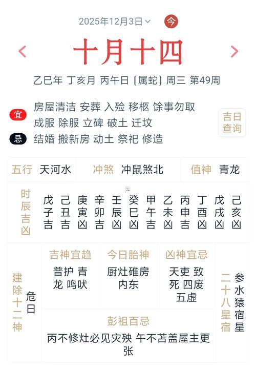 2025年12月最佳上墳吉日