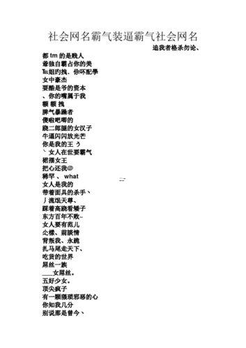 罵人網(wǎng)名