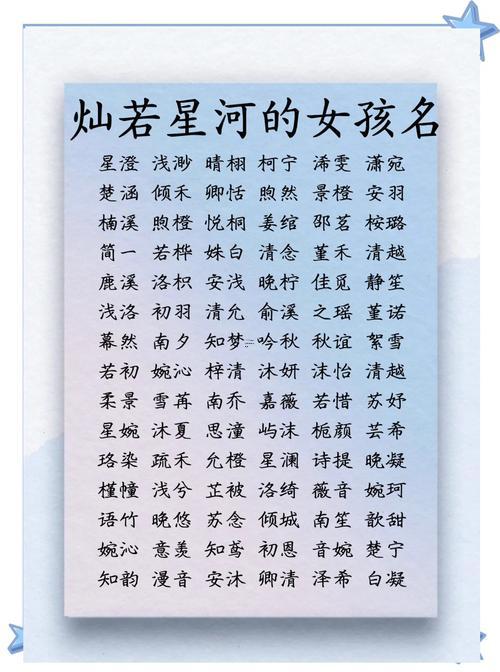 夢幻好看名字