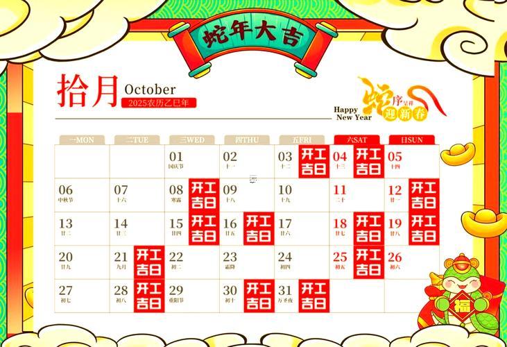 2025年11月飯店開張好日子