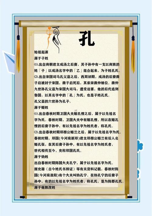 孔家字輩