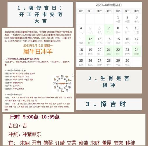 2025年12月裝修開工吉日查詢