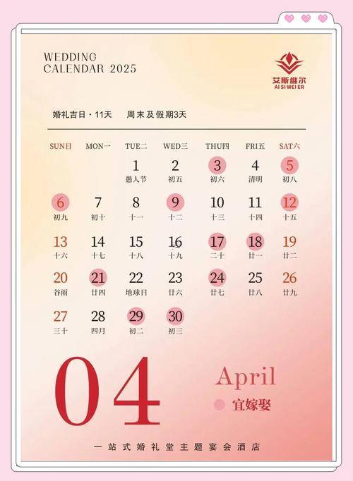 2025年8月婚嫁吉日